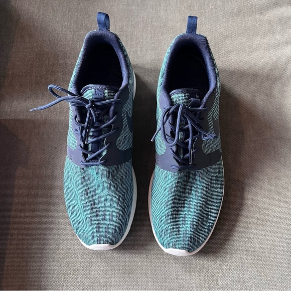 NEW Nike Roshe One KJCRD Sneakers Blue 11